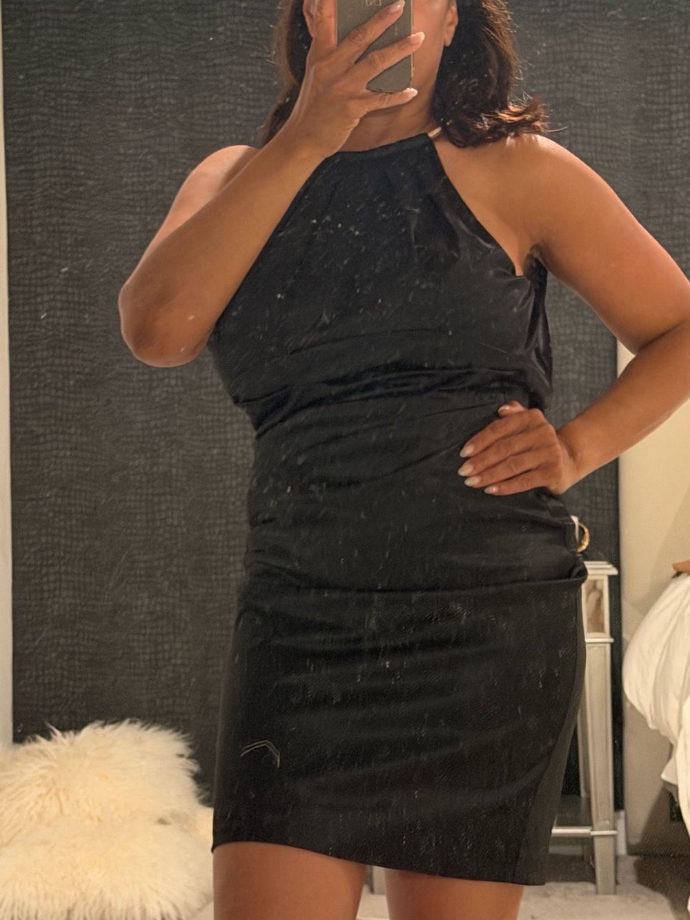 Eliza J Satin Dress